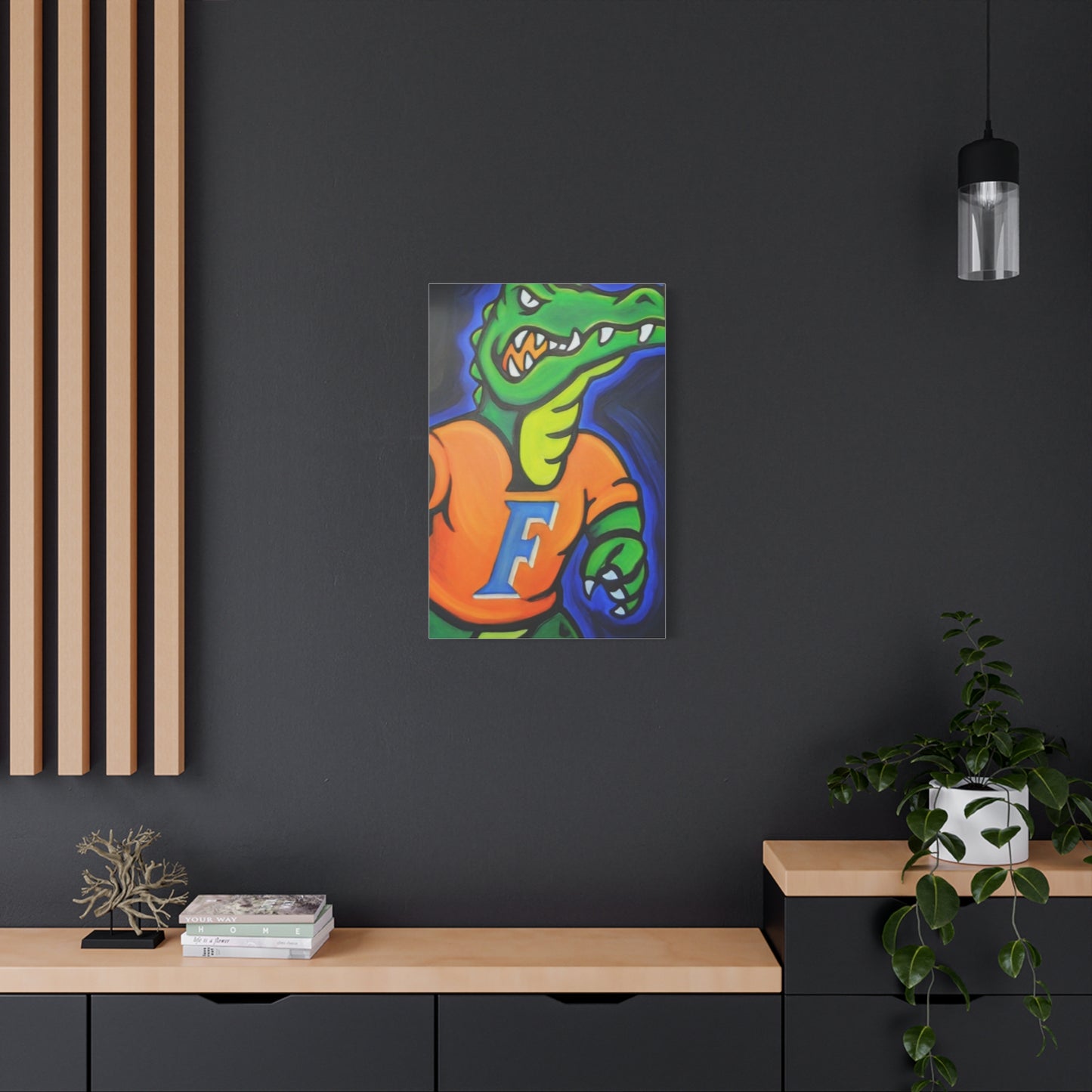Florida gator canvas