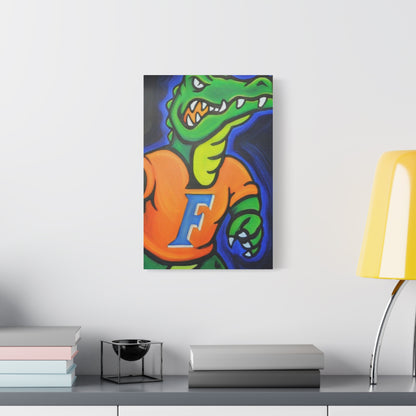 Florida gator canvas