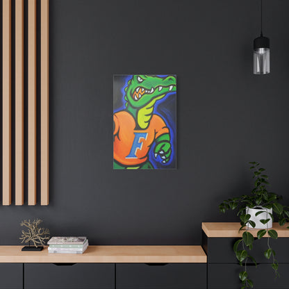 Florida gator canvas